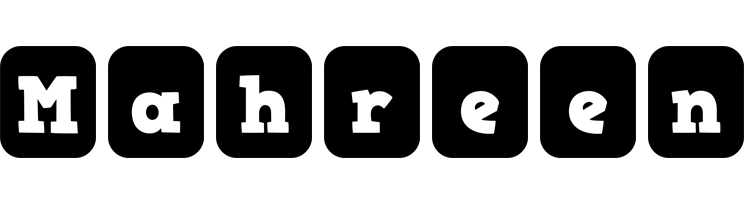 Mahreen box logo
