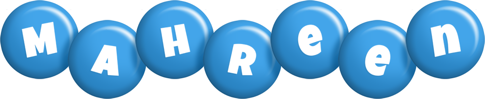 Mahreen candy-blue logo