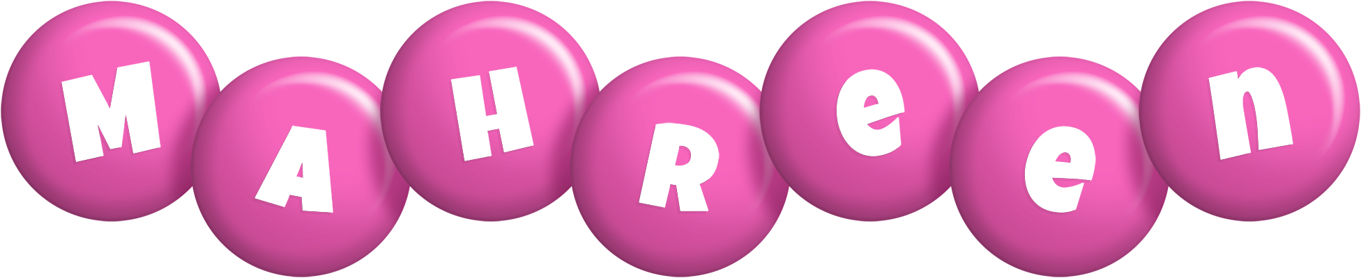 Mahreen candy-pink logo