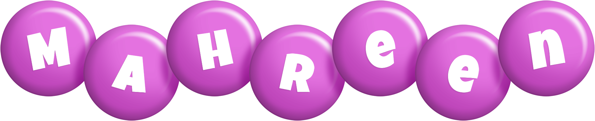Mahreen candy-purple logo