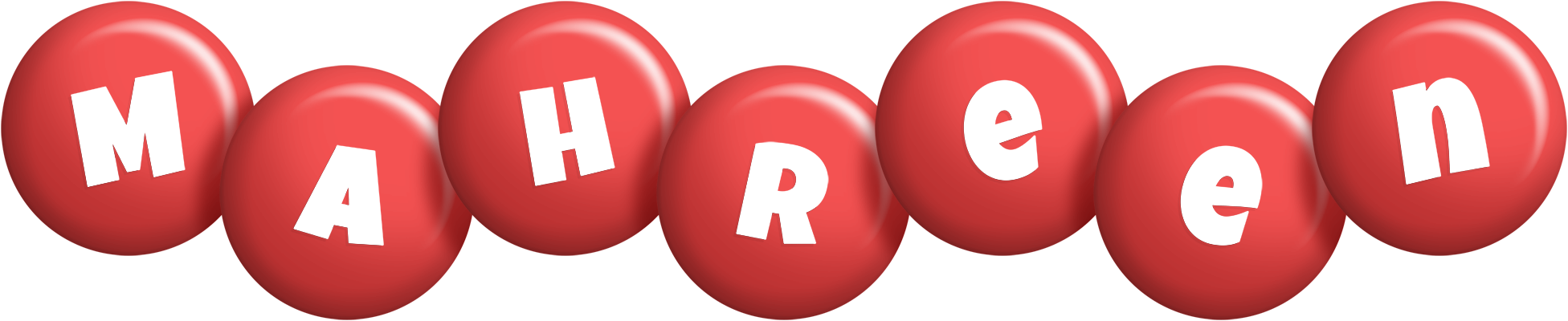 Mahreen candy-red logo