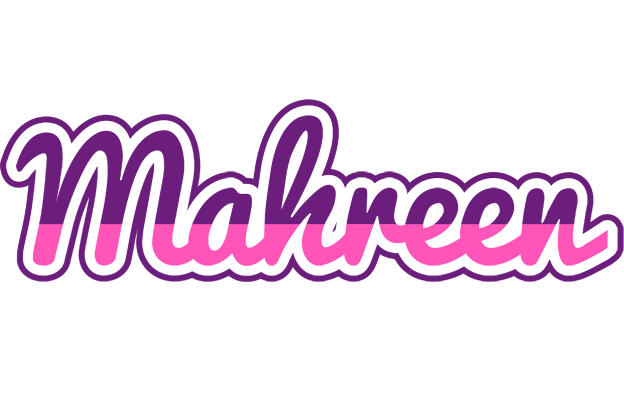 Mahreen cheerful logo