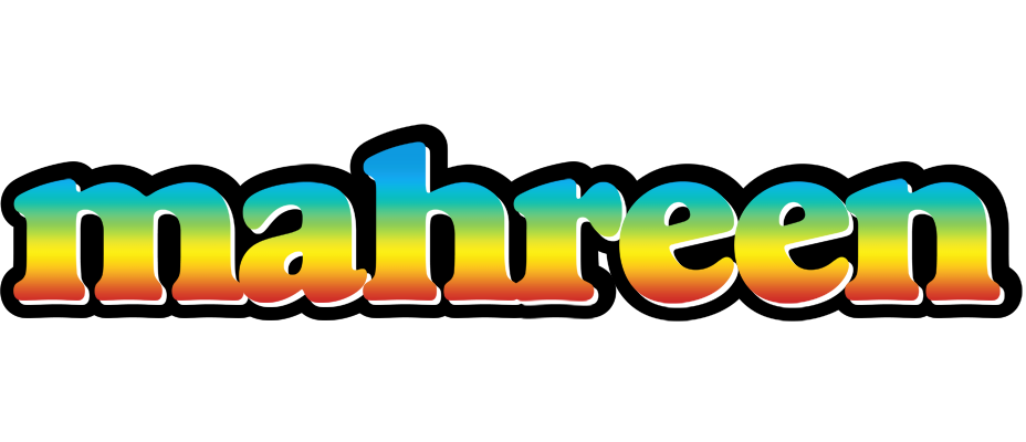 Mahreen color logo
