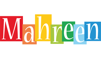 Mahreen colors logo