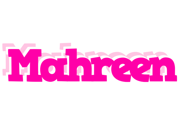 Mahreen dancing logo