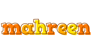 Mahreen desert logo