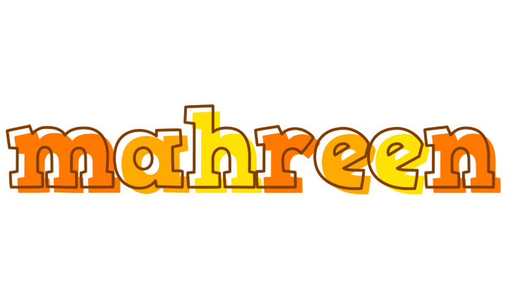 Mahreen desert logo