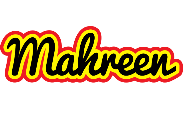 Mahreen flaming logo