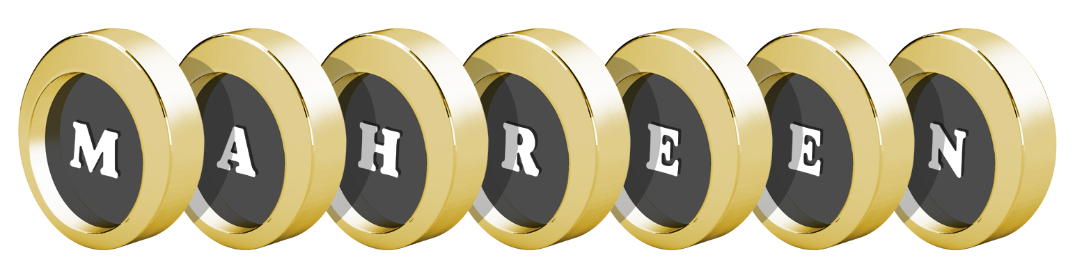 Mahreen gold logo