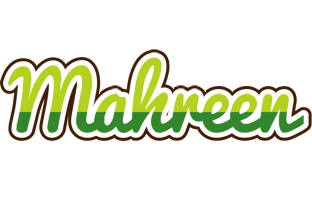 Mahreen golfing logo