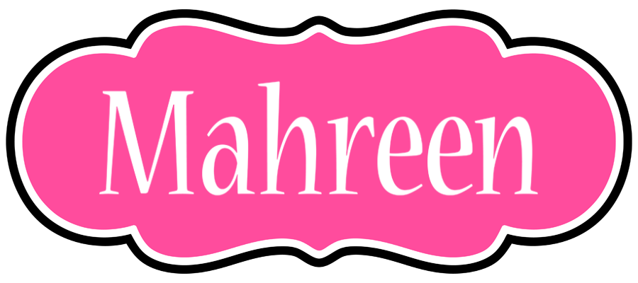 Mahreen invitation logo