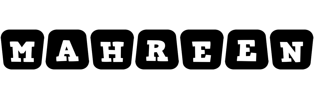 Mahreen racing logo