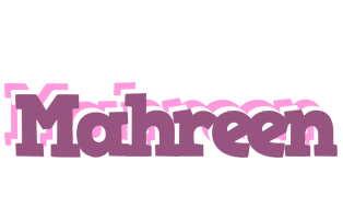 Mahreen relaxing logo