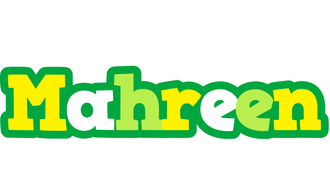 Mahreen soccer logo