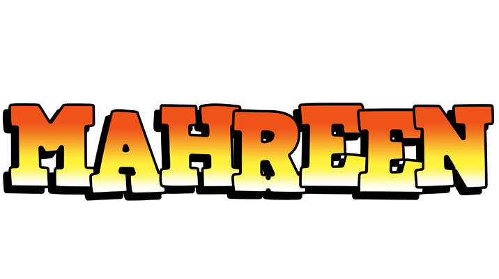 Mahreen sunset logo