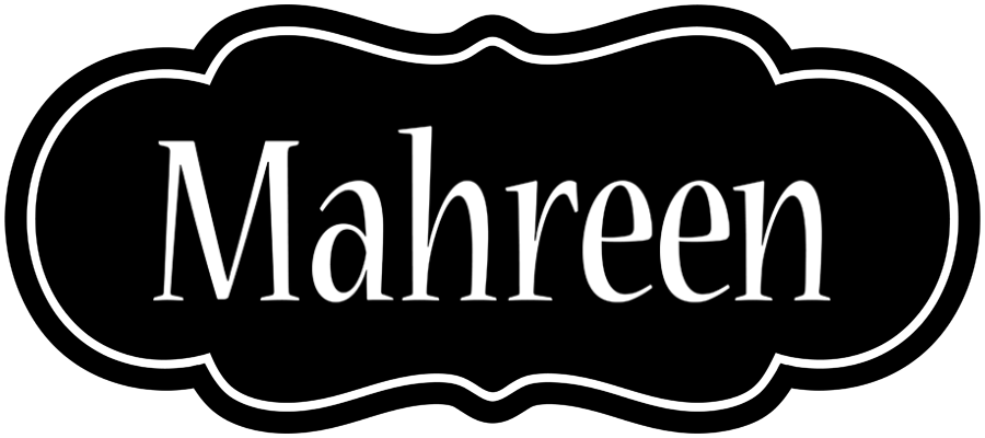 Mahreen welcome logo