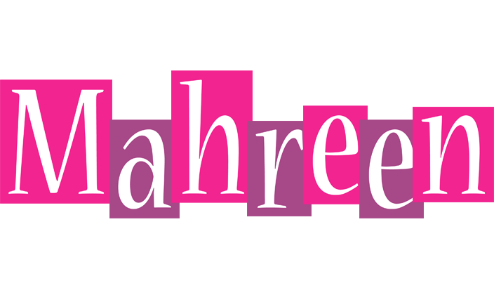 Mahreen whine logo