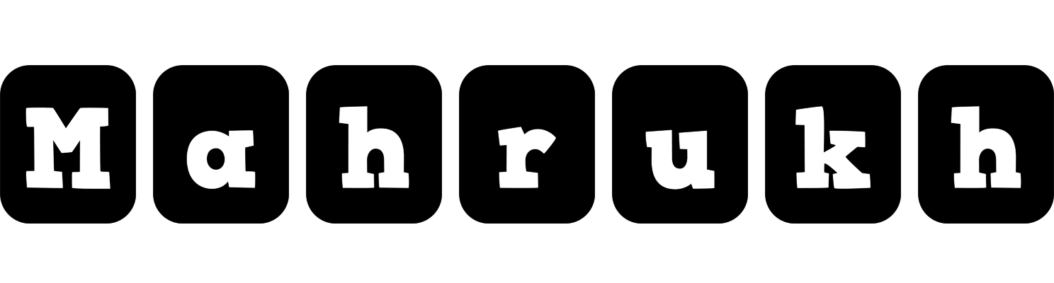 Mahrukh box logo