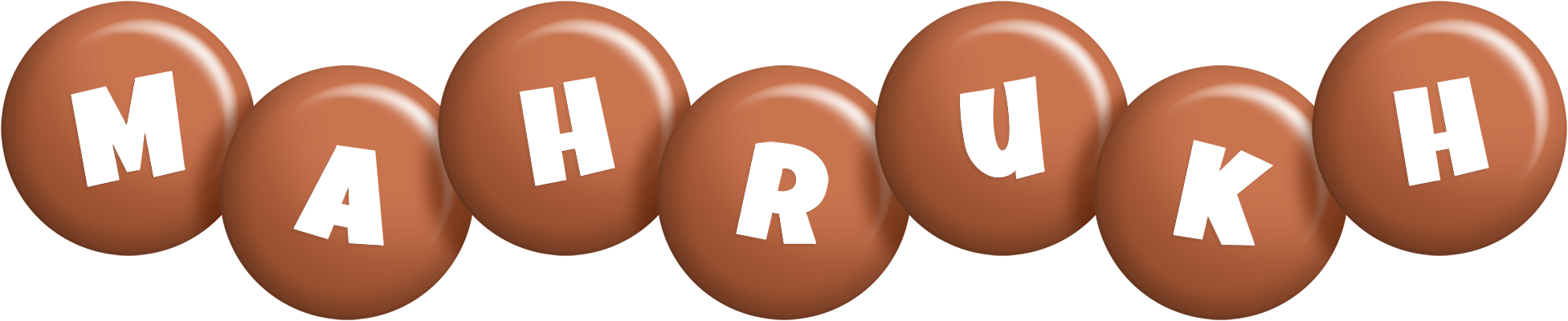 Mahrukh candy-brown logo