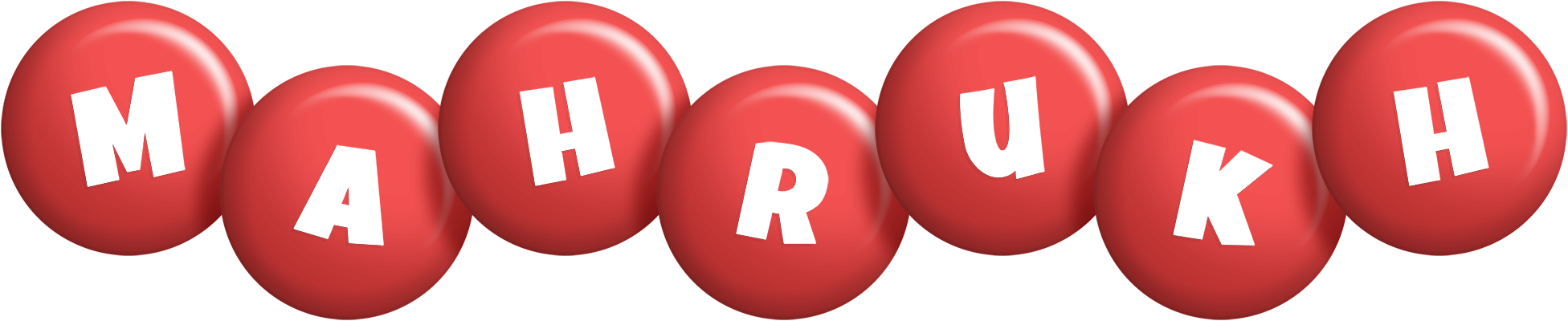 Mahrukh candy-red logo