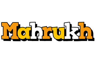 Mahrukh cartoon logo