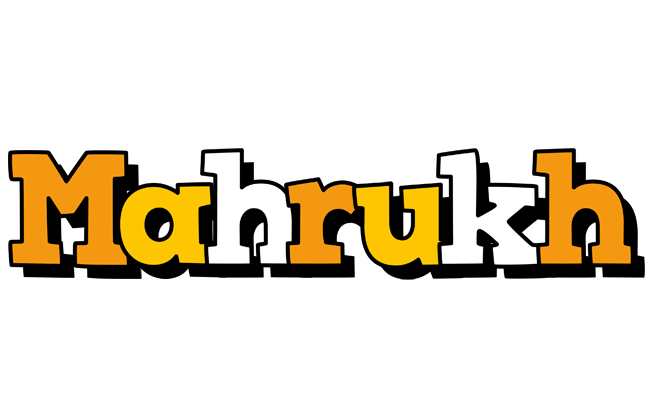 Mahrukh cartoon logo