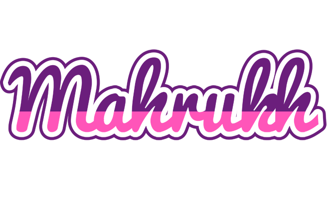 Mahrukh cheerful logo