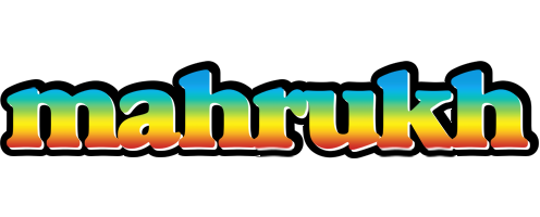 Mahrukh color logo