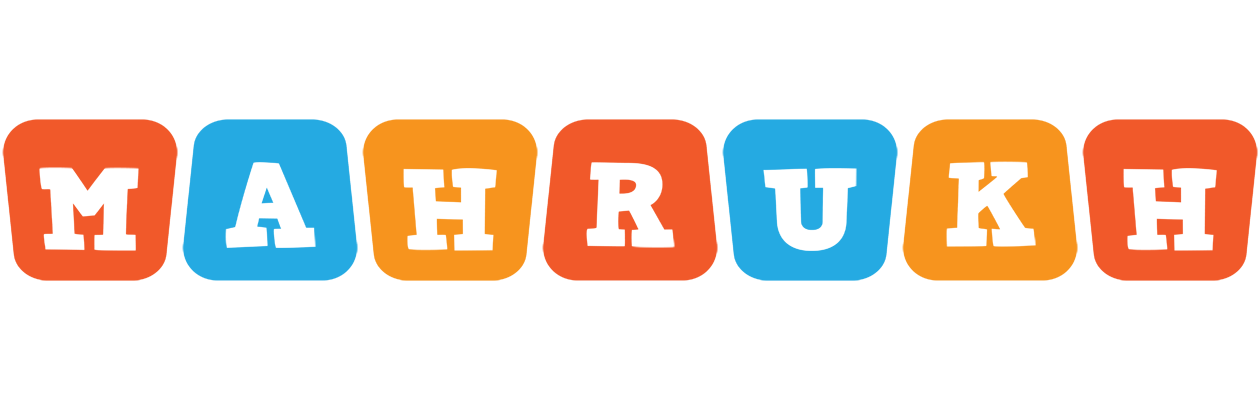 Mahrukh comics logo