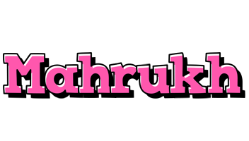 Mahrukh girlish logo