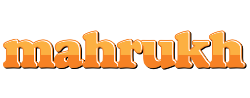 Mahrukh orange logo