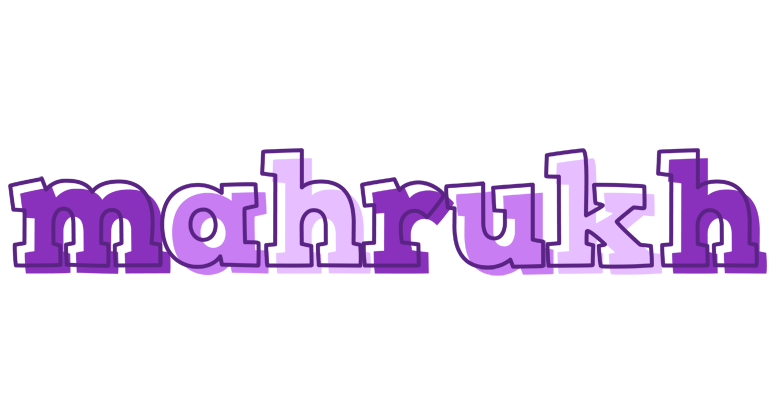 Mahrukh sensual logo