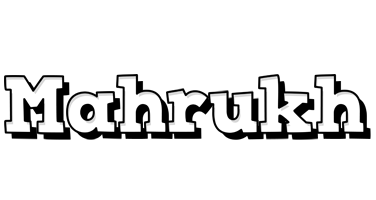 Mahrukh snowing logo