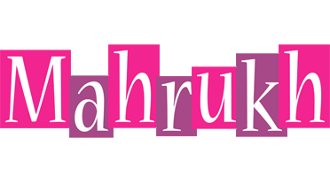 Mahrukh whine logo