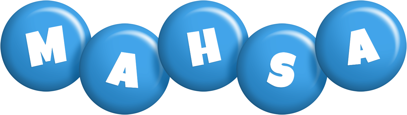 Mahsa candy-blue logo