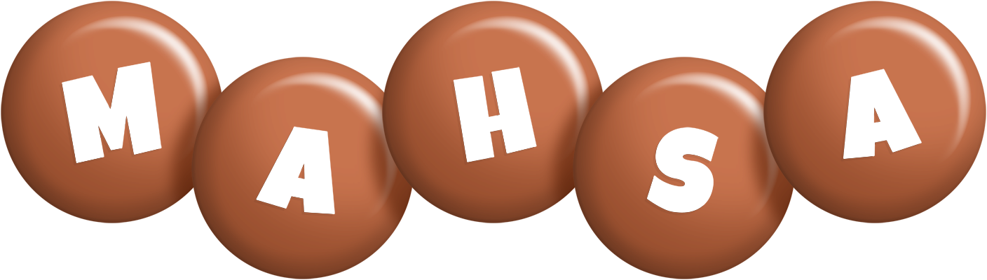 Mahsa candy-brown logo