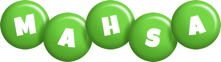 Mahsa candy-green logo