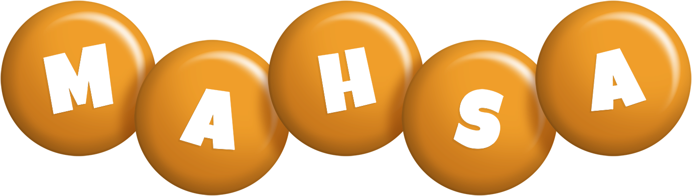 Mahsa candy-orange logo