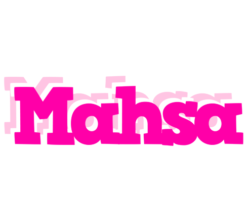 Mahsa dancing logo