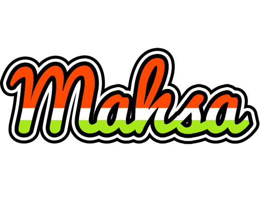 Mahsa exotic logo