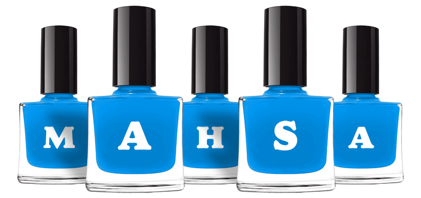 Mahsa glossy logo