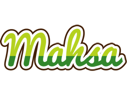 Mahsa golfing logo
