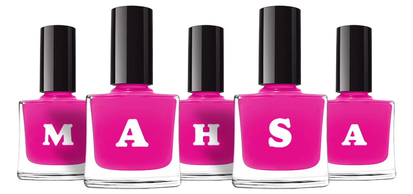 Mahsa nails logo