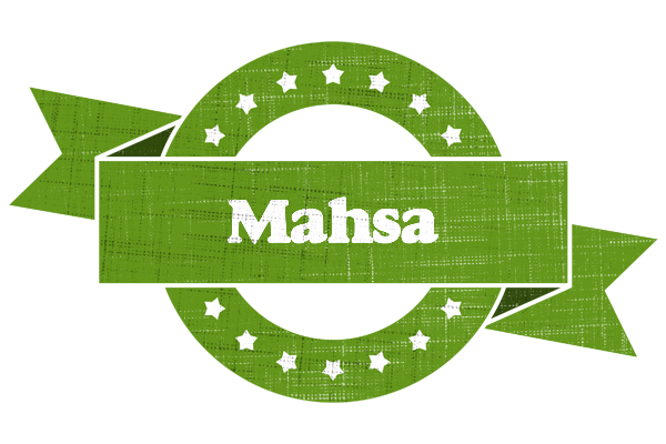 Mahsa natural logo