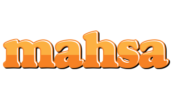 Mahsa orange logo