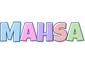 Mahsa pastel logo