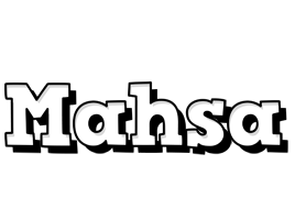 Mahsa snowing logo