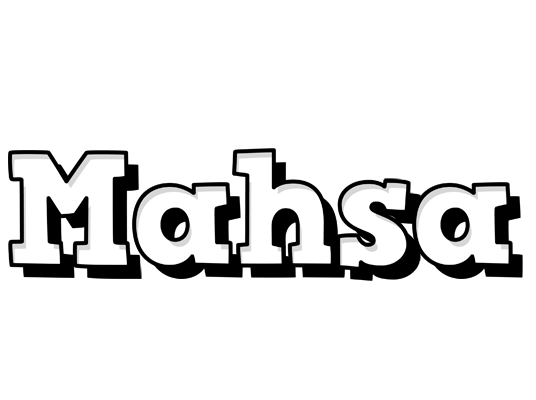 Mahsa snowing logo