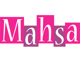 Mahsa whine logo