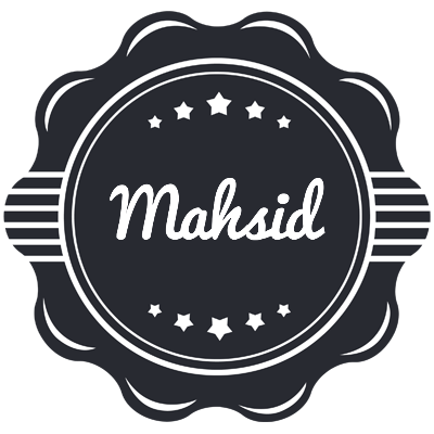 Mahsid badge logo